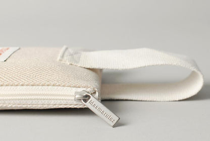 [Masmarulez] Herring bone Strap pouch _ Beige