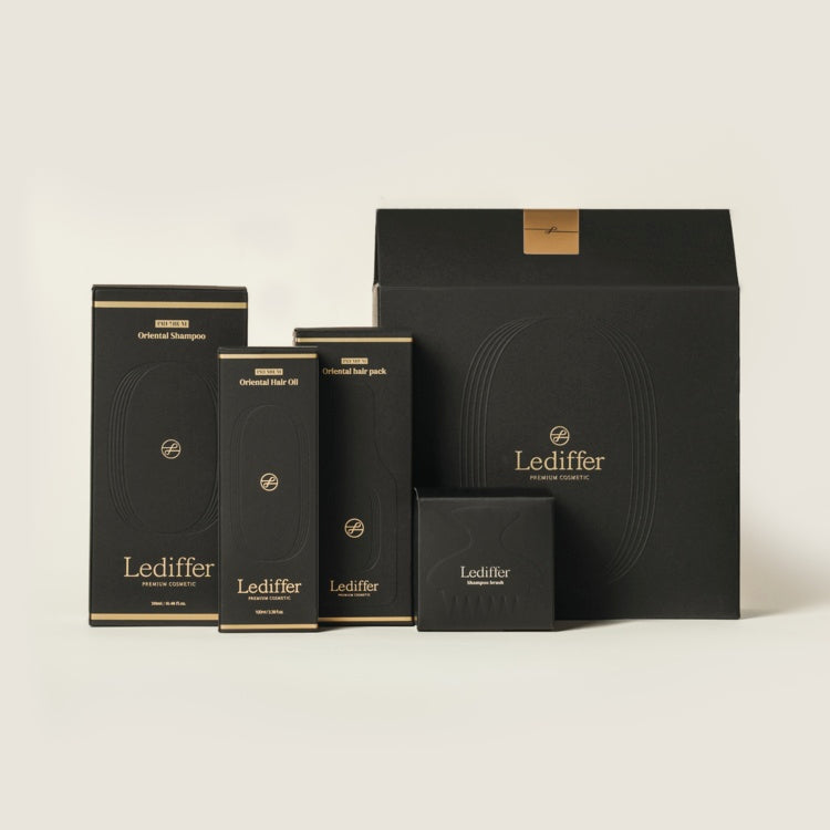 [Lediffer] Premium Deeper Hair Care Set | Shampoo(310ml)+Pack(150ml)+Oil(100ml)