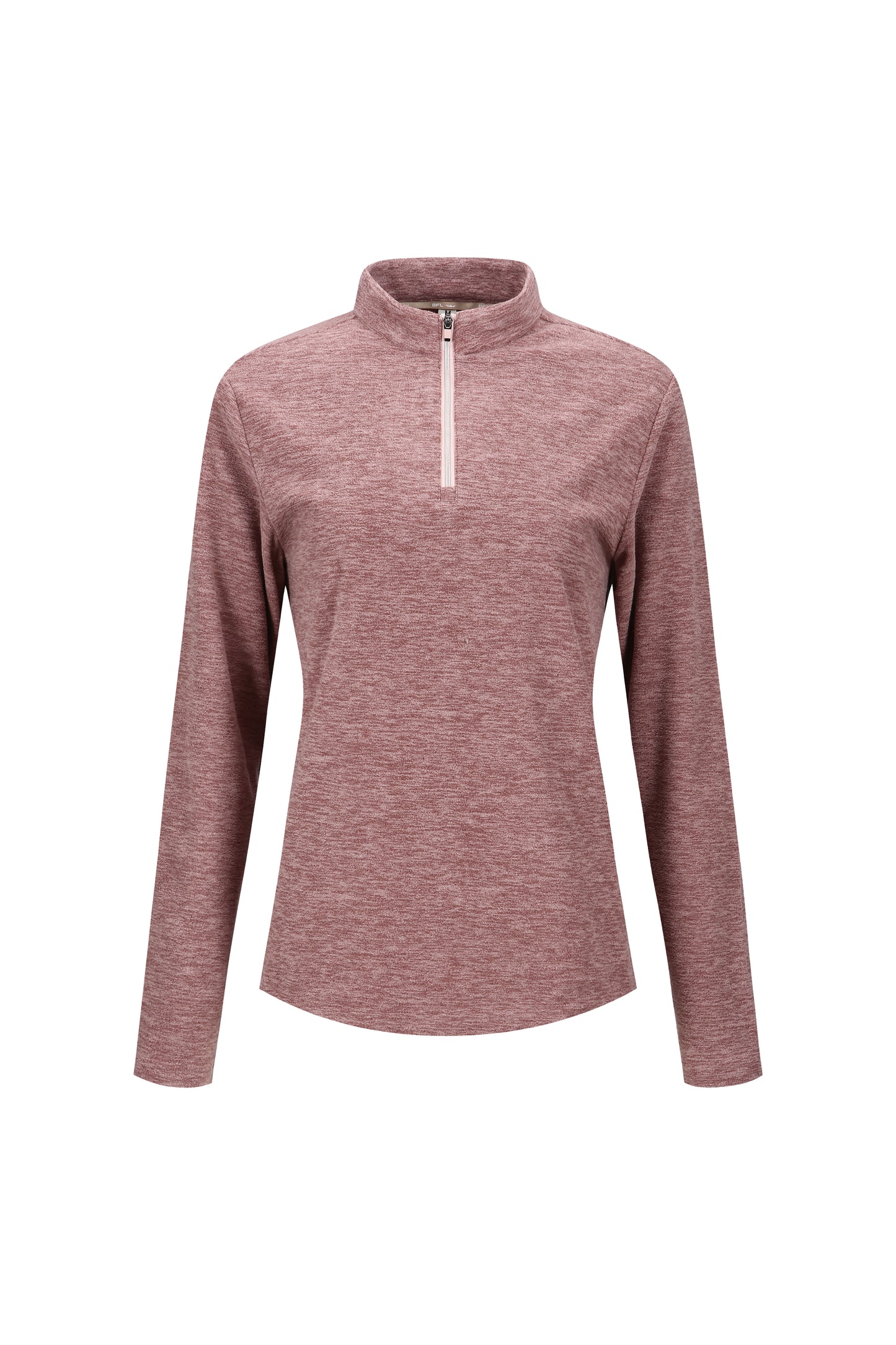 Double Fleece-Lined Zip-up T-shirt