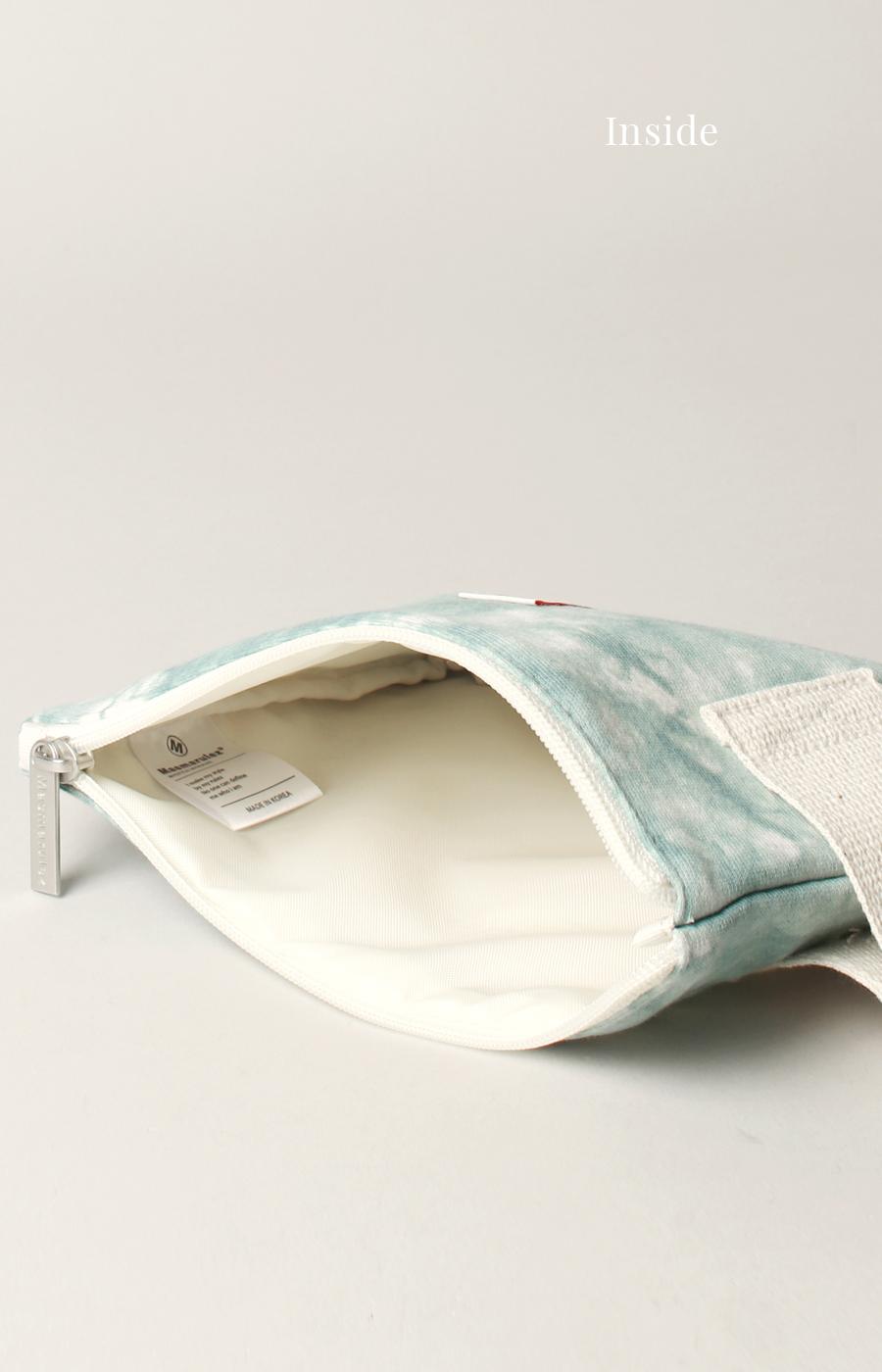 [Masmarulez] Korean Strap Pouch Bag _ Marble Mint