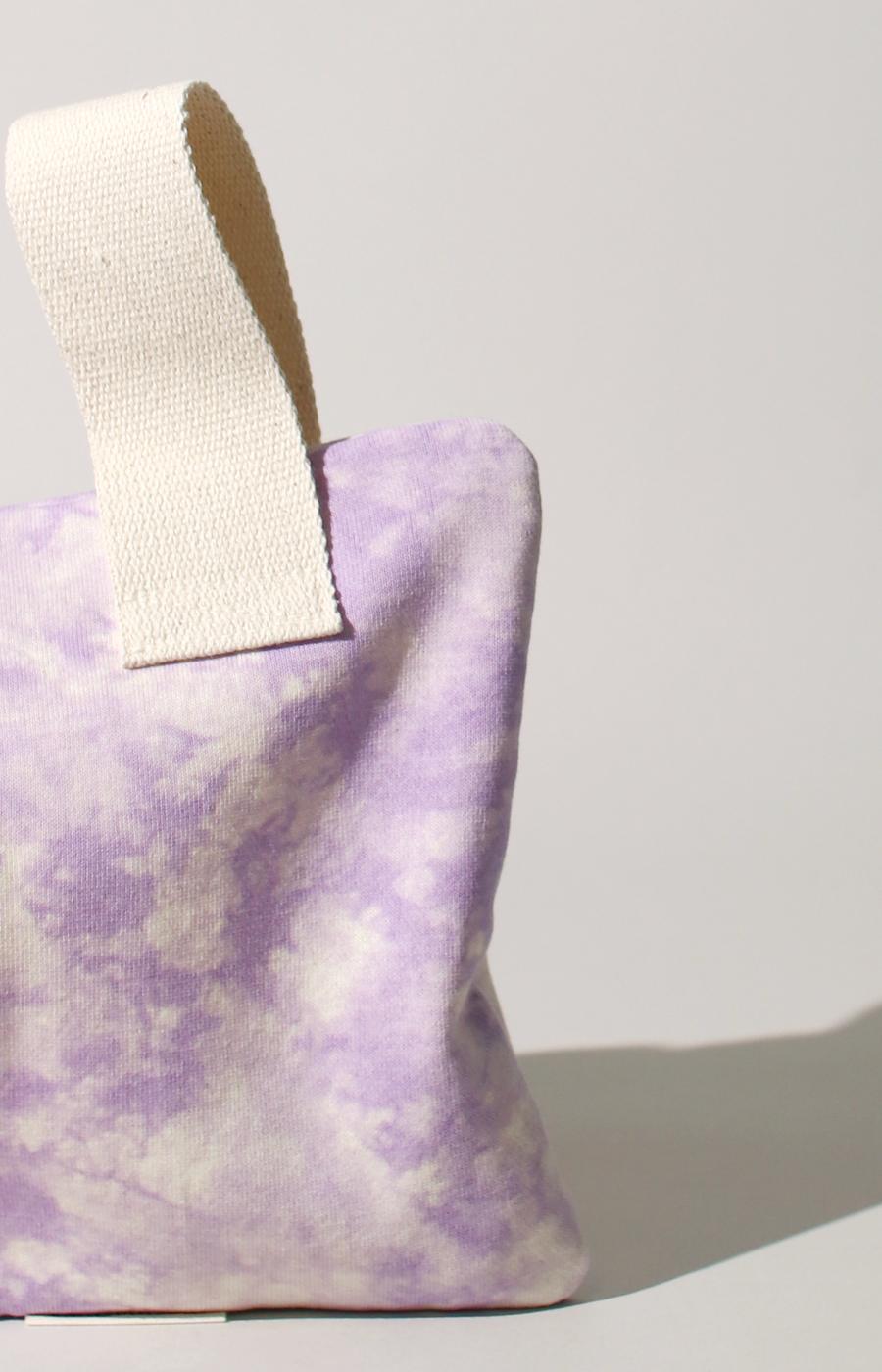 [Masmarulez] Korean Strap Pouch Bag _ Marble Purple