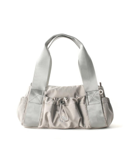 [Masmarulez] Mini Glossy shoulder duffel bag Water proof _ Mini Light gray