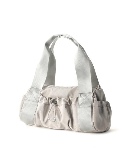 [Masmarulez] Mini Glossy shoulder duffel bag Water proof _ Mini Light gray