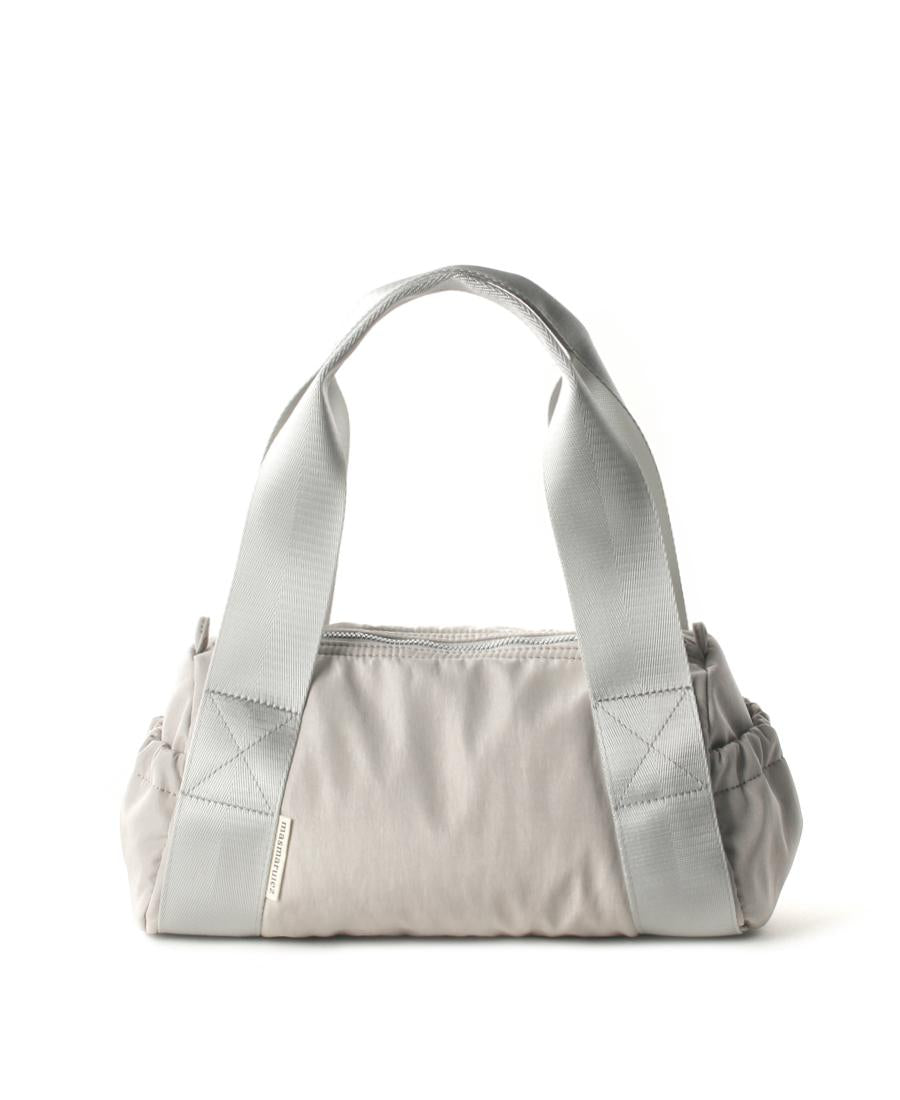 [Masmarulez] Mini Glossy shoulder duffel bag Water proof _ Mini Light gray