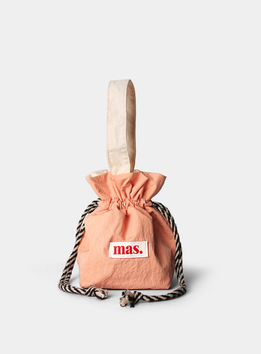 [Masmarulez] Solid string tote bag Waterproof _Orange