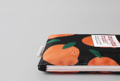 [Masmarulez] Orange pattern Strap pouch