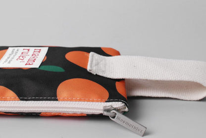 [Masmarulez] Orange pattern Strap pouch