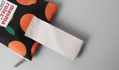 [Masmarulez] Orange pattern Strap pouch