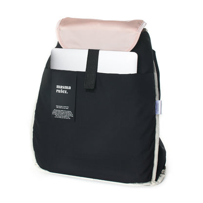 [Masmarulez] String flap backpack _ Pink