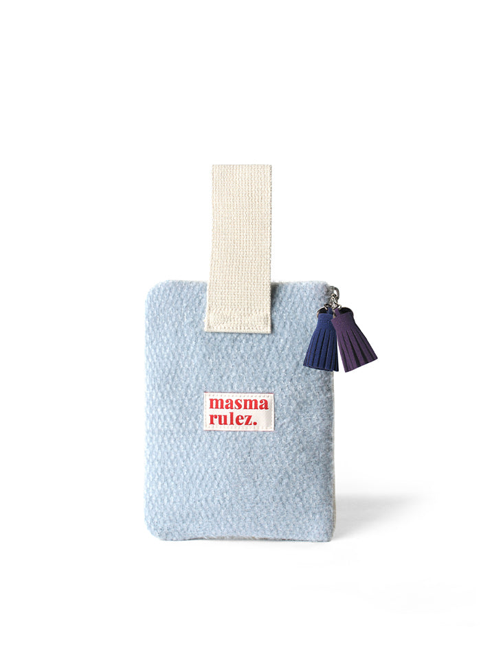 [Masmarulez] Pogni Strap pouch _Baby blue