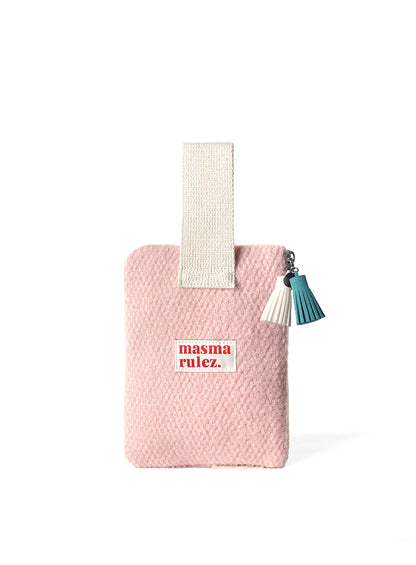 [Masmarulez] Korean Strap Pouch bag _ Pogni Baby Pink