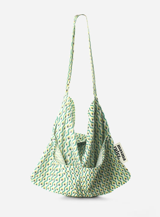 Masmarulez Rabbit Eco Bag Musinsa Edition _ Green leaf