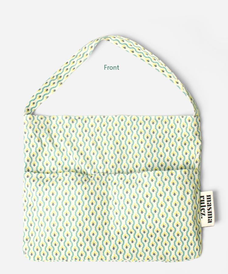 Masmarulez Rabbit Eco Bag Musinsa Edition _ Green leaf