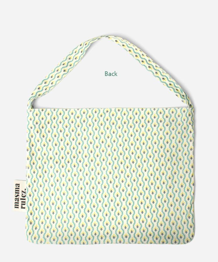 Masmarulez Rabbit Eco Bag Musinsa Edition _ Green leaf