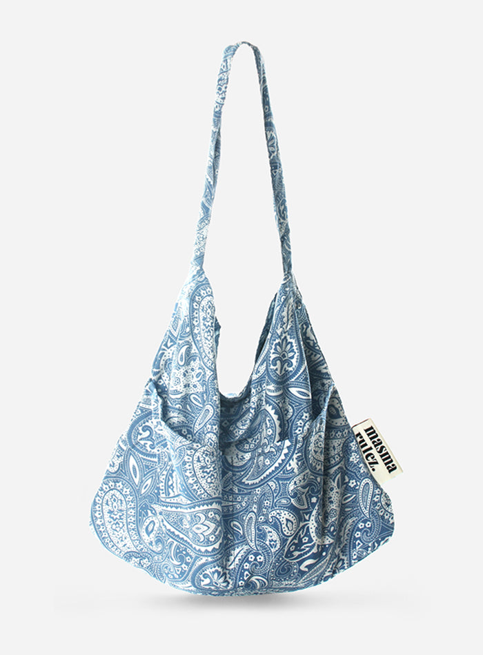 Masmarulez Rabbit Eco Bag Musinsa Edition _ Paisley blue