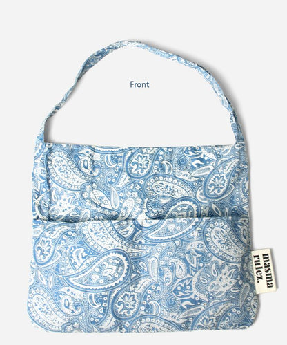 Masmarulez Rabbit Eco Bag Musinsa Edition _ Paisley blue