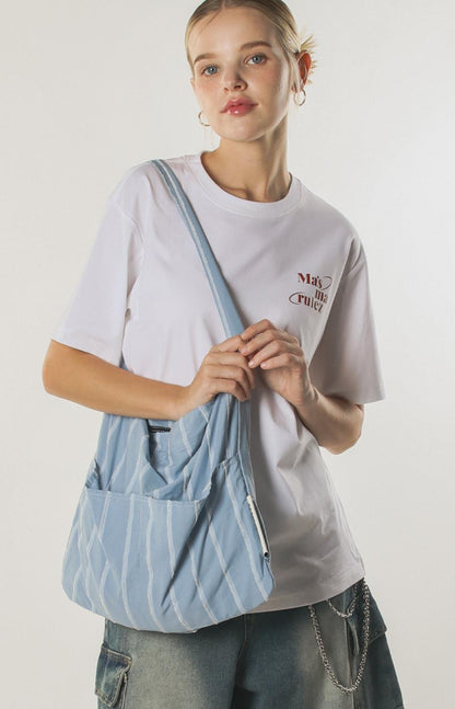 Masmarulez Rabbit Eco Bag Musinsa Edition _ Wide sky blue