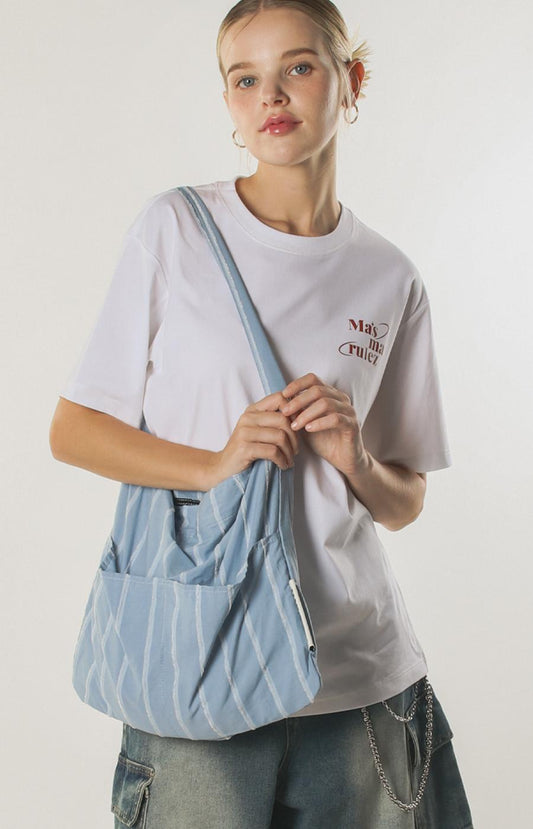 [Masmarulez] Ravvit eco shoulder bag _Wide sky blue
