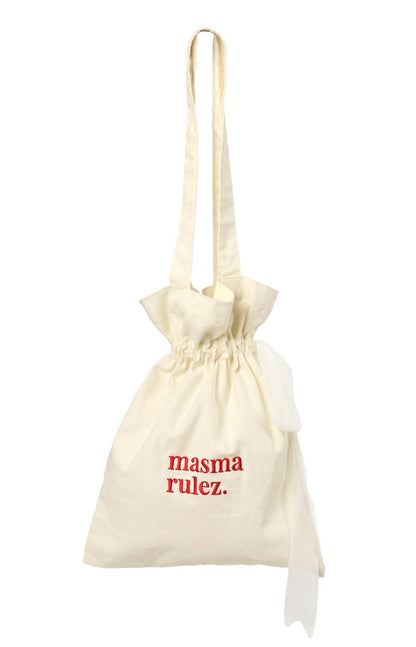 Masmarulez Ribbon Eco Bag Musinsa Edition _ Cream