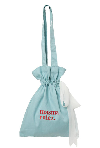 Masmarulez Ribbon Eco Bag Musinsa Edition _ Mint