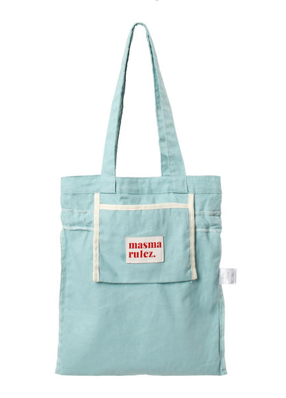 Masmarulez Ribbon Eco Bag Musinsa Edition _ Mint