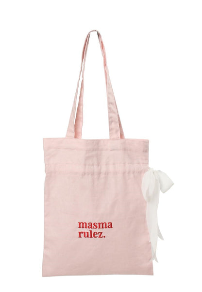 Masmarulez Ribbon Eco Bag Musinsa Edition _ Pink