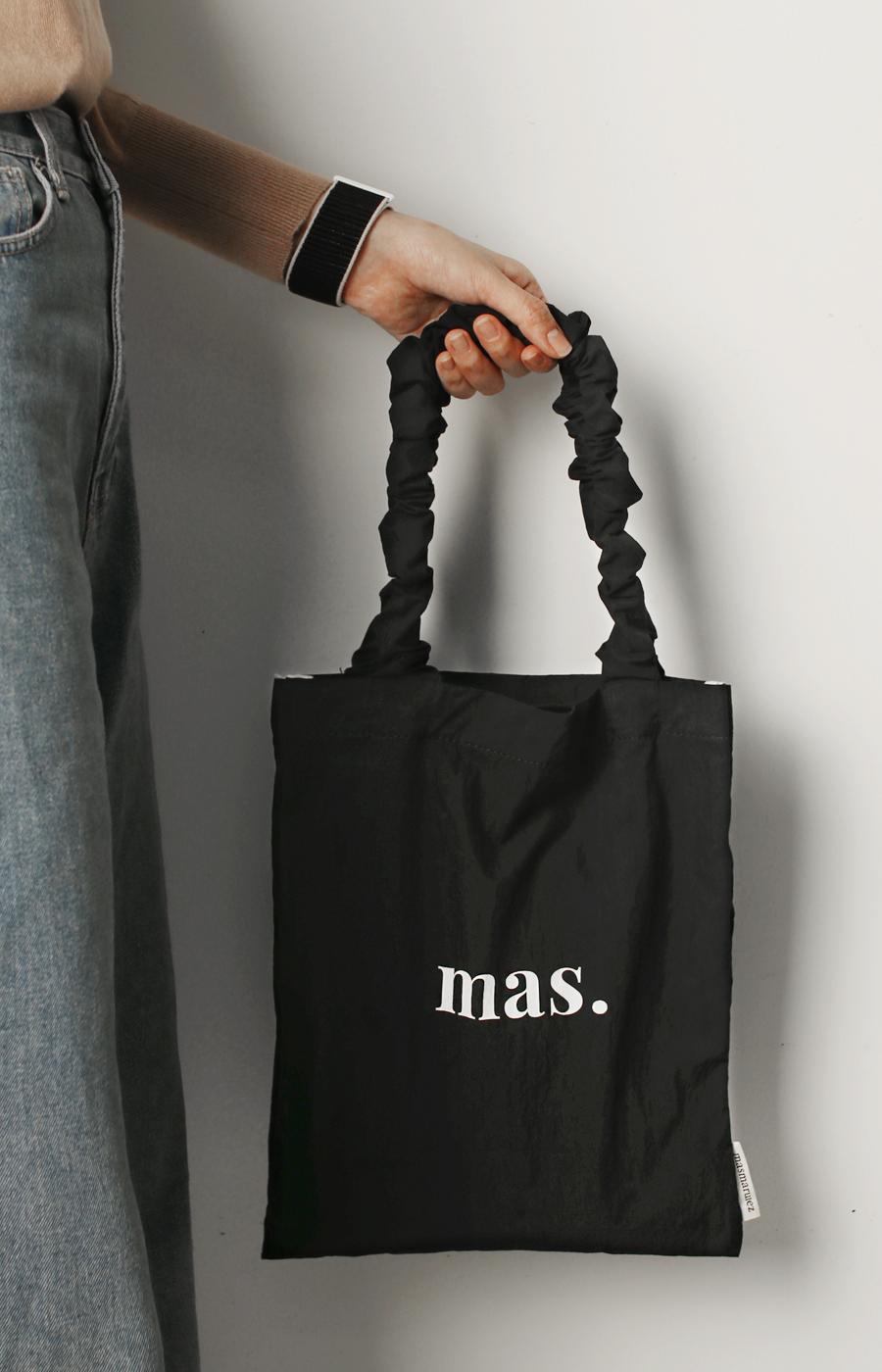 Masmarulez Shhirring Eco Bag Musinsa Edition _ Black