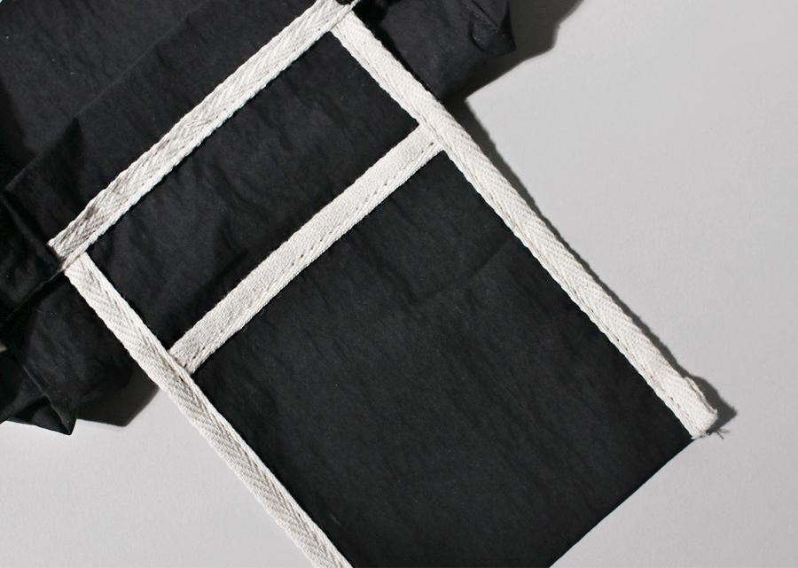 Masmarulez] Shirring eco bag Water proof_Black – Nyfashioncity
