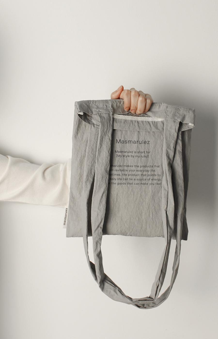 Masmarulez Shhirring Eco Bag Musinsa Edition _ Gray