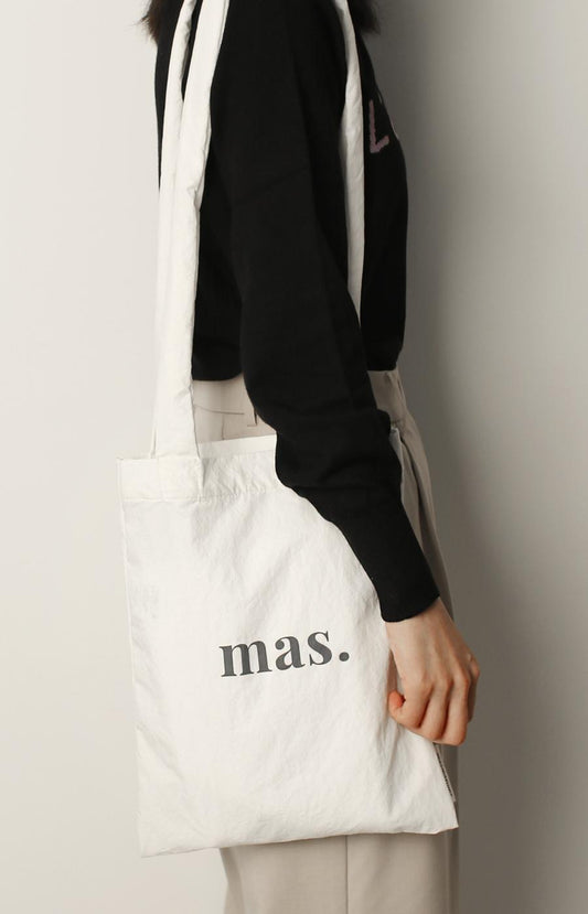 [Masmarulez] Shirring eco bag  Water proof_Ivory