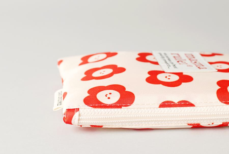 [Masmarulez] Smile flower pattern Strap pouch