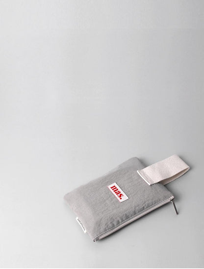 [Masmarulez] Korean Strap Pouch Bag _ Solid Gray