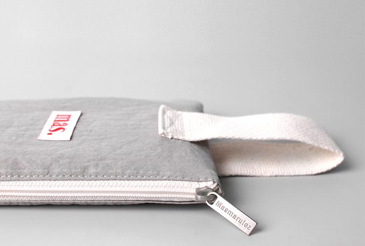 [Masmarulez] Korean Strap Pouch Bag _ Solid Gray