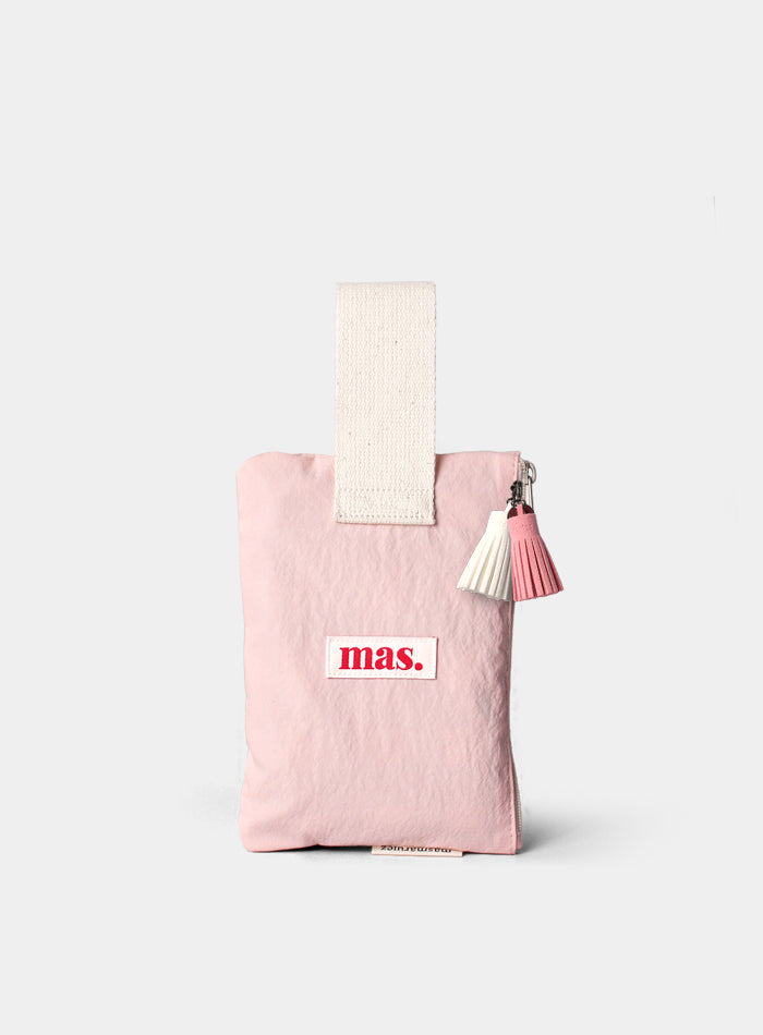 [Masmarulez] Korean Strap Pouch Bag _ Solid Pink