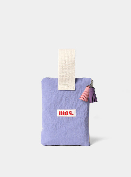 [Masmarulez] Korean Strap Pouch Bag _ Solid Purple