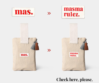 [Masmarulez] Korean Strap Pouch Bag _ Solid Beige