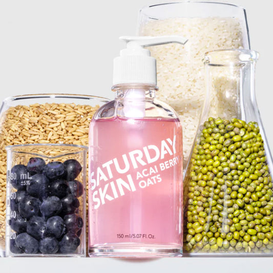 [saturdayskin]açai berry + oats antioxidant gel cleanser (150ml )