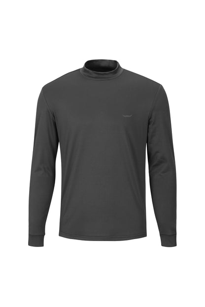 BFL Fleece-Lined Half Turtleneck Top