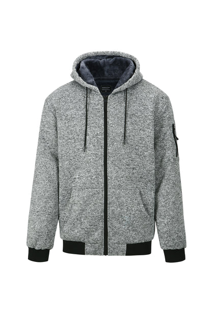 Melange Boa Fleece Jacket