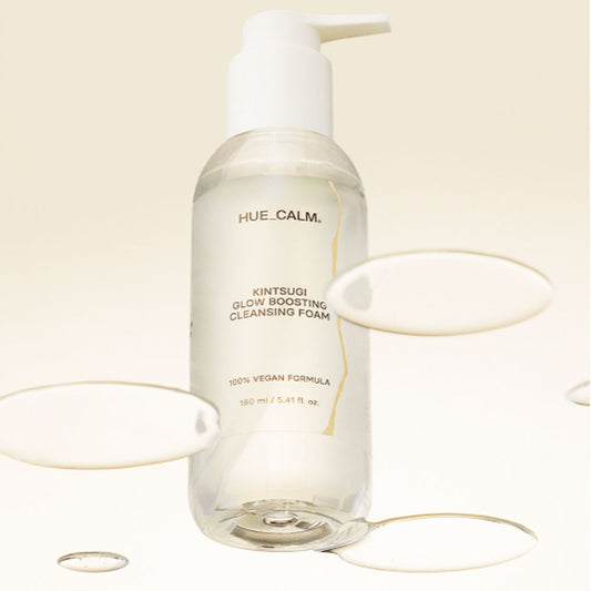 [HUE_CALM] Kintsugi Glow Boosting Cleansing Foam (160ml)