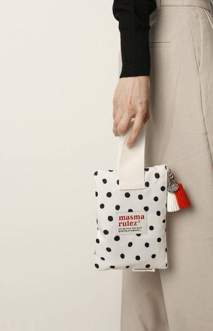 [Masmarulez]  Dot Strap pouch _ Black