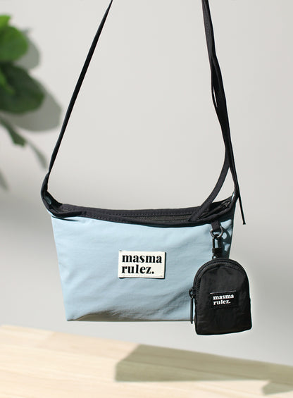 [Masmarulez] Travel sacoche cross bag _ Blue