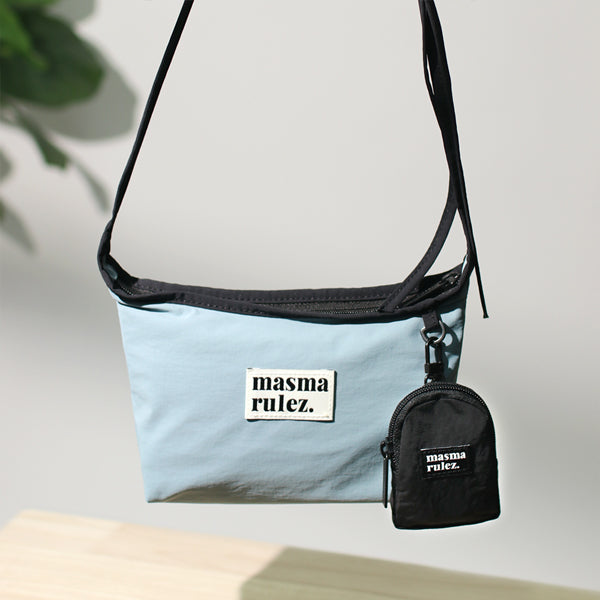 [Masmarulez] Travel sacoche cross bag _ Blue