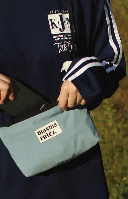 [Masmarulez] Travel sacoche cross bag _ Blue