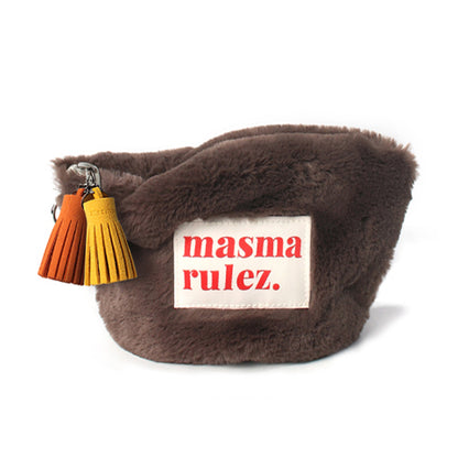 [Masmarulez] Bodry Stand pouch _ Brown