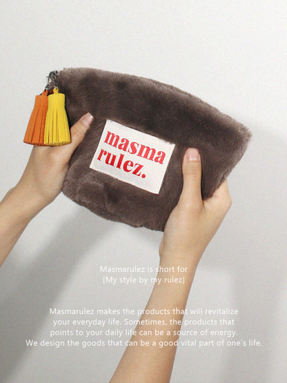 [Masmarulez] Bodry Stand pouch _ Brown