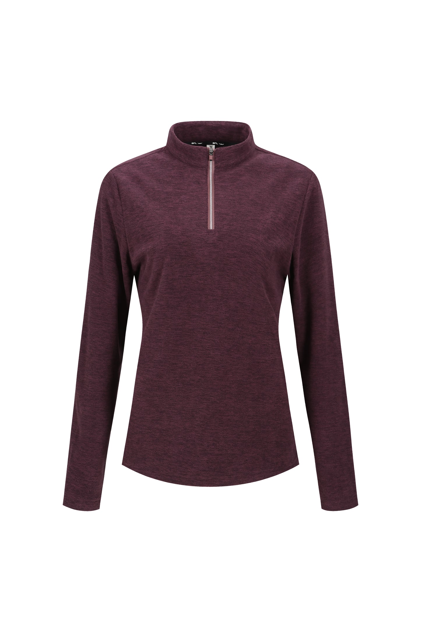 Double Fleece-Lined Zip-up T-shirt