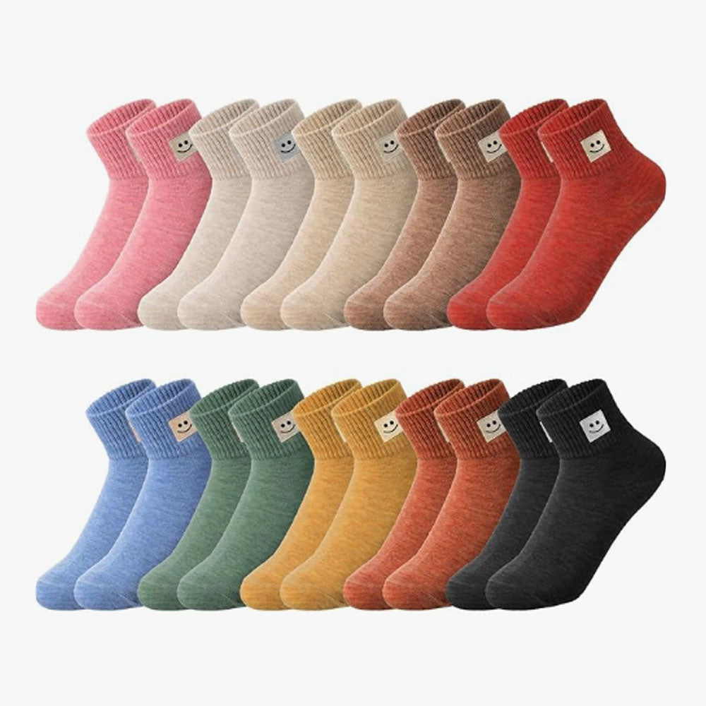 10 Pairs Socks Elastic Ankle Length Cotton Socks Aesthetic Socks Cute Socks Lightweight Low Cut Socks for Women Girl