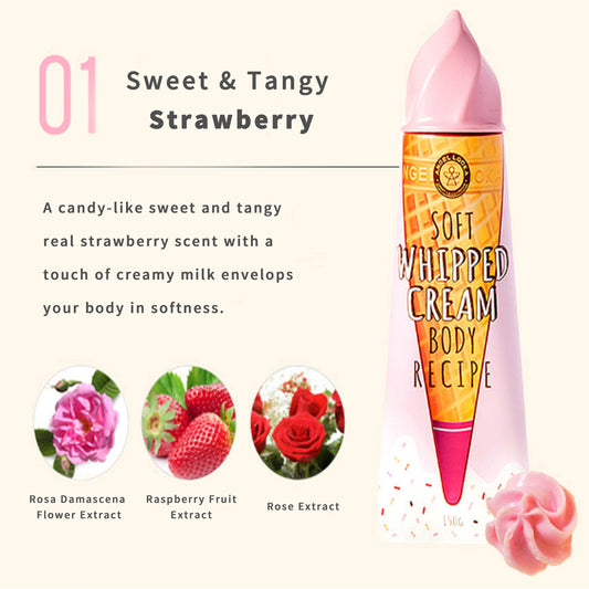 [Angellooka] Body Lotion highly moisturizing skin lotion _Sweet&Tangy Strawberry