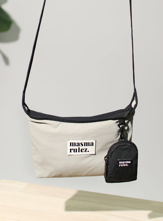 [Masmarulez] Travel sacoche cross bag _ Gray